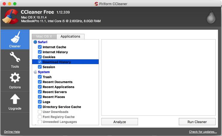 Ccleaner For Mac Review